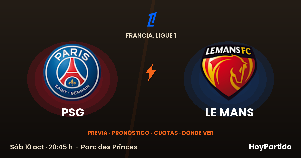 PSG vs Le Mans